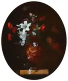 Margherita Caffi, A floral still life (a pair)