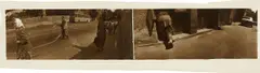 Boris Mikhailov, Ohne Titel, aus der Serie „By the Ground, 1991, Silbergelatineabzug, Photomontage, getont