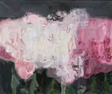 Klaus Fußmann, Phlox, 1989, Öl auf Leinwand