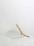 Ungeklärter Zustand by Alicja Kwade, 2010, Glas und Holz, sold May 2019