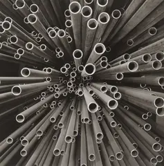 Rohre by Peter Keetman, 1958, Vintage. Silbergelatineabzug, sold Dec 2020