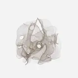 Blanka Šperková, My World, 2003, finger knitted stainless steel wire