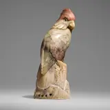 20th Century, Cockatoo figure, marble