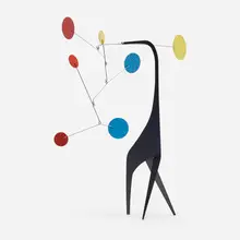 Brad Howe, Mobile, c. 1995, enameled steel, aluminum