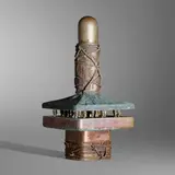 Modern, Sculpture, patinated bronze