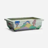 Clarice Cliff, Vessel, c. 1935, glazed earthenware