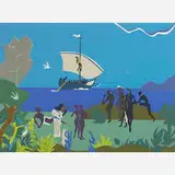 Romare Bearden, Siren's Song from Odysseus