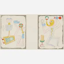 Untitled by Victor Brauner, France/Romania, sold Nov 2016