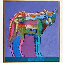 Coyote Medecine (Sic) by John Nieto, sold Nov 2016