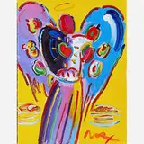 Peter Max, Untitled (Angel), USA/Germany