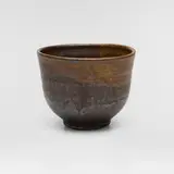 Toshiko Takaezu, Tea bowl, c. 1985, glazed stoneware