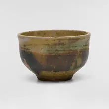 Tea bowl by Toshiko Takaezu, c. 1985, glazed stoneware, sold Aug 2026