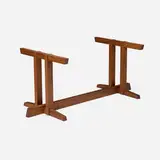 attribution George Nakashima, Frenchman's Cove II dining table base, walnut