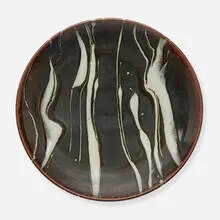 Warren Mackenzie, Large charger, glazed stoneware
