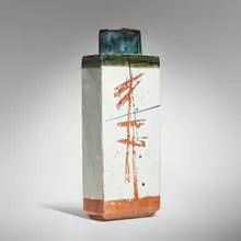 Albert Green, Tall vase, glazed stoneware