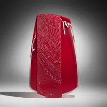 Ethan Stern, Magma, 2011, hand-blown and wheel-carved glass