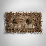 John McQueen, Untitled, willow, maple, zip ties