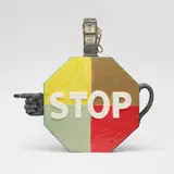 Noi Volkov, Automotive teapot, 2007, glazed earthenware, mixed media
