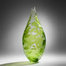 Lisabeth Sterling, Two Thorns in Paradise, 2006, hand-blown and carved glass
