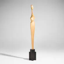 Joël Urruty, Swan Lady, 2004, maple, ebonized walnut