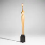 Joël Urruty, Swan Lady, 2004, maple, ebonized walnut