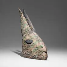 Deborah Masuoka, Haymarket Rabbit, glazed earthenware