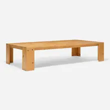 Donald Judd, Dining table, 1982 / 2001, pine