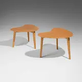 Pierre Guariche, Occasional tables, set of two