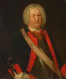 Antoine Pesne, A portrait of a general, oil on canvas