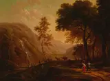 Jan Dirksz Both, River landscapes with figures (pair)