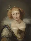 A portrait of Helena Fourment by Peter Paul Rubens, oil on board, sold Jun 2018