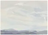 Peter Dreher, DER FELDBERG AM 15.10.79, 1300“ / „MAI 1973“.. 1979 bzw