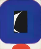 Metro Politan Nr. 22 by Georg Karl Pfahler, 1964, Tempera auf Leinwand, sold Nov 2010