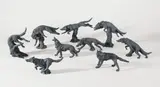 Cai Guo-Qiang, Study for a wolf's bodily movement: For head on