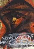 Arnulf Rainer, Voor Vincent van Gogh, 1989, Farbige Wachskreiden und Graphit über Reproduktion auf Papier
