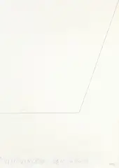 Ellsworth Kelly, Voor Vincent van Gogh, 1989, Collage und Bleistift auf Papier