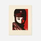 Mujer Fatale by Shepard Fairey, 2015, letterpress in colors, sold Jan 2026