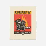Print and Destroy by Shepard Fairey, 2015, letterpress in colors, sold Jan 2026
