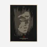 Shepard Fairey, Decoding Disinformation (Black), 2015, screenprint in colors