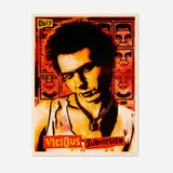 Shepard Fairey, Vicious Subversion (Red)