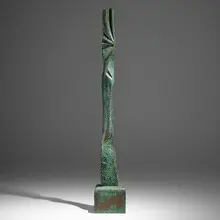 Melvin Schuler, Untitled, 1991, copper over wood