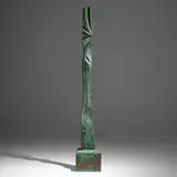 Melvin Schuler, Untitled, 1991, copper over wood