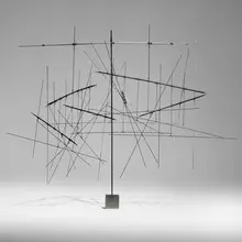 Knopp Ferro, Konstruktion 21:34, 2013, stainless steel