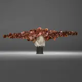 Manolo Valdés, Orchids III, 2017, alabaster, patinated aluminum