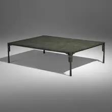Ingrid Donat, Table Basse Inca 6 PAN11, 2013 / 2020, patinated bronze