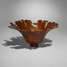 Hap Sakwa, Bowl, 1983, wild lilac