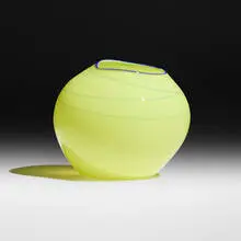Citron Basket by Dale Chihuly, 2002, hand-blown glass, sold Aug 2026