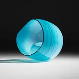 Dale Chihuly, Sky Blue Basket Set, 2004, hand-blown glass