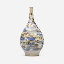 F. Carlton Ball, Tall vase, c. 1965, glazed stoneware