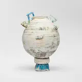 Ani Kasten, Vessel, c. 2010, glazed stoneware and porcelain
